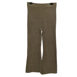 Current Air Women’s Knit Stretchy Pants Tan Heathered size Large